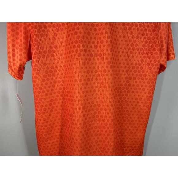 Nike NEW Clemson Tigers NCAA Mens M Sample Orange Vented Training Run T-Shirt - Picture 8 of 13